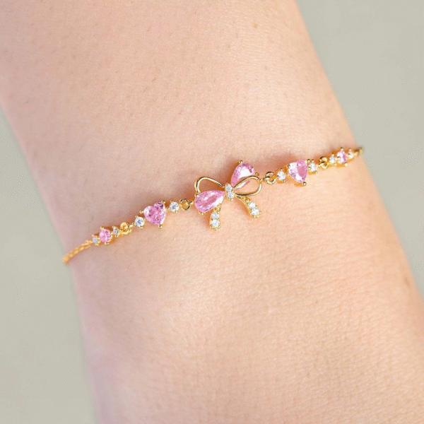 Love Zircon Butterfly Bracelet – Cute Gift for Her